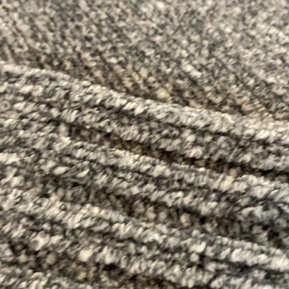 Orvis Gray Chenille Tunic V-Neck Sweater Size Small